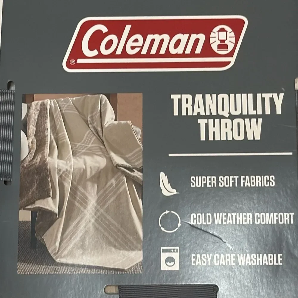 Coleman tranquility throw Throw Blanket 50x60‎